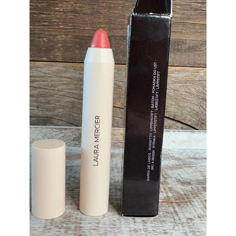 Laura Mercier Petal Soft Lipstick Crayon 323 Maia NIB 12hr Wear MSRP $28